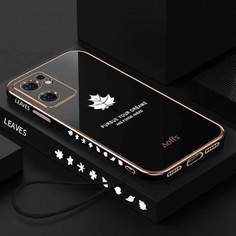 Oppo Reno11 F 5G Reno7 Pro 5G 7Z OPPO A76 A96 Vỏ Reno 7 Z 6Z 6 Pro Vỏ mềm mạ điện thời trang Reno7Pro