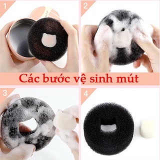Hộp Giặt Cọ Khô/ướt Chuyên Dụng Giặt Cọ Trang Điểm Nhanh Chóng Tiện Lợi