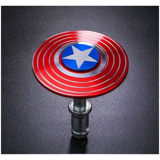Con Quay Spinner 6cm – Hình Captain America Và Spider-Man, Đồ Chơi Giải Trí Giảm Stress Cho Cả Trẻ Em Và Người Lớn