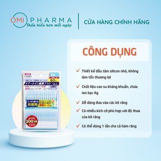 Tăm Silicon Smart In Siêu Mềm Làm Sạch Răng Nhẹ Nhàng Nhật Bản