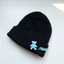 SQ11 Kẹo Pin Gấu Búp Bê Beanie Mũ Dệt Kim Cho Bé Gái Mũ Len Mềm Cho Nữ Phong Cách Thường Ngày Unisex Đơn Giản Chắc Chắn Co