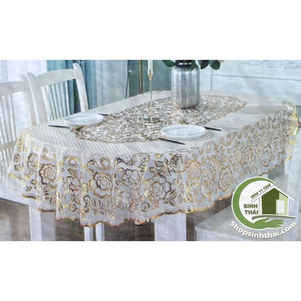 Có những phong cách nào trong trang trí bàn ăn với khăn trải bàn hình oval?
