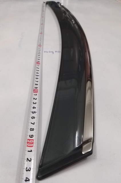Vè che mưa chỉ INOX xe Toyota Innova 2006 - 2024, 2025 Hàng cao cấp - Giá 1 bộ