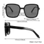 Kính râm cỡ lớn PYCOU Luxury UV400 Vintage Big Frame