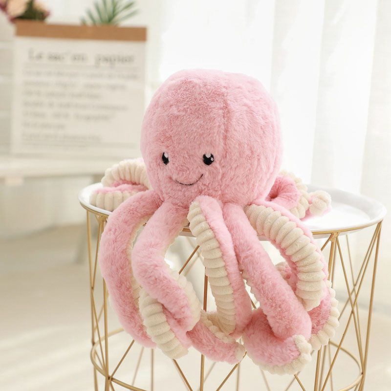Bạch Tuộc Dễ Thương Sang Trọng Đồ Chơi Nhồi Bông Gối Sang Trọng Động Vật Búp Bê Trẻ Em