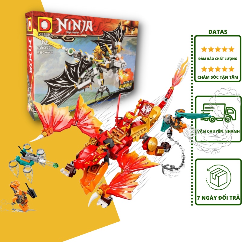 Lego ninjago rồng của kai's đồ chơi lắp ráp mô hình rồng 360 chi tiết ...