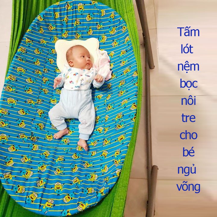 Tấm lót nôi tre cho bé nằm ngủ võng | Shopee Việt Nam