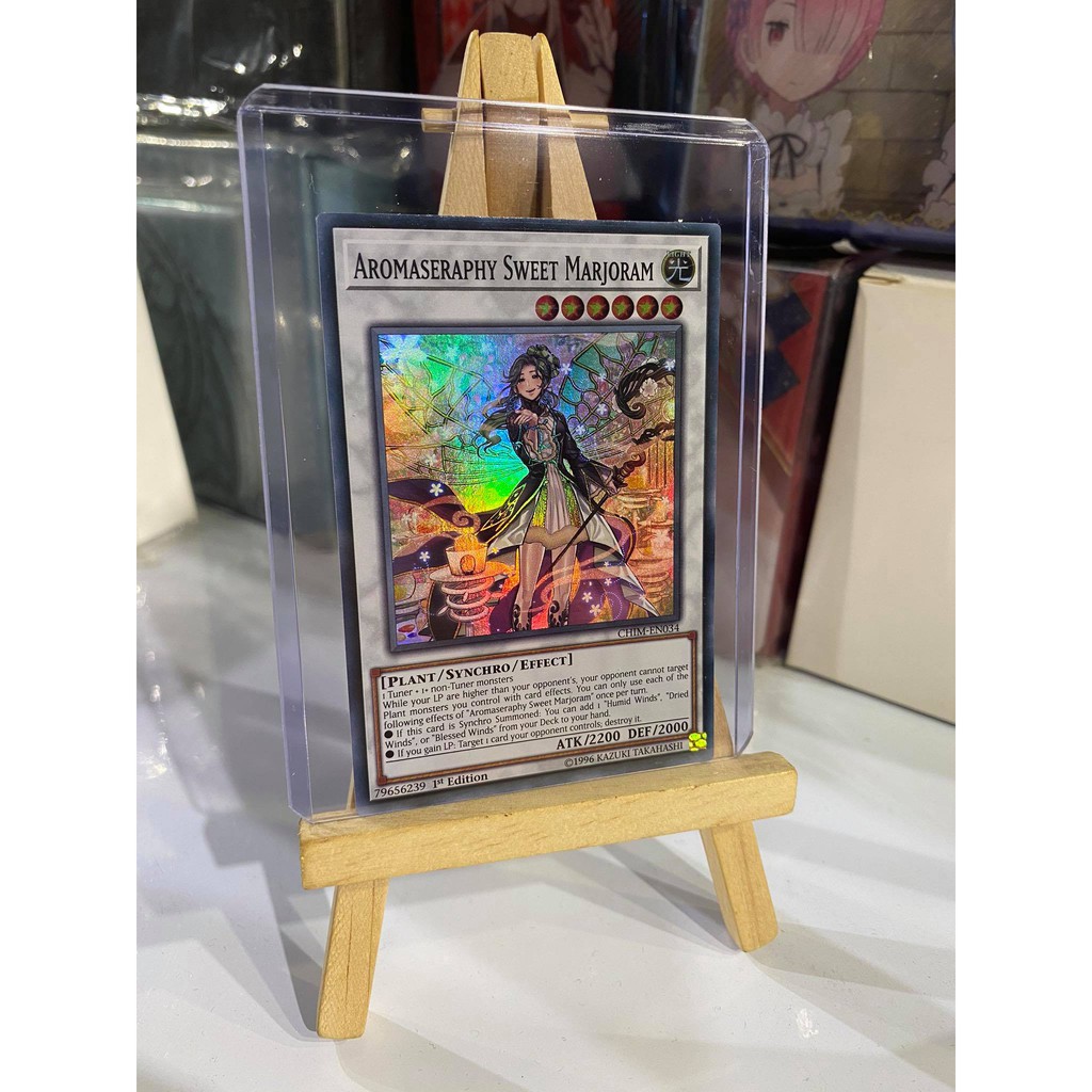 [ Dưa Hấu Yugioh ] Lá bài thẻ bài Aromaseraphy Sweet Marjoram Super