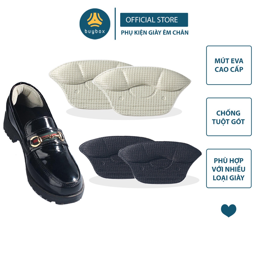 Mô tả Lót giày bảo vệ gót sau dày 6mm giảm size giày, chất liệu cao cấp giúp êm chân - buybox - BBPK230 - 1
