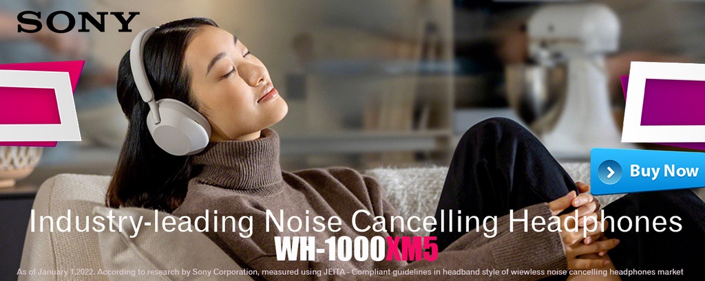 Mô tả SONY WH-1000XM5 Tai Nghe Chụp Tai Chống Ồn - Driver 30mm, Pin 40 Giờ, - Bảo Hành Chính Hãng 12 Tháng - 1