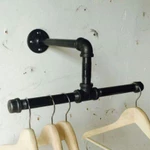 kệ gỗ 3d treo tường 3 tầng kệ sách decor bằng ống săt bền đẹp trang trí nhà và quán cafe sáng tạo TRENDDECOR.vn — ảnh 5