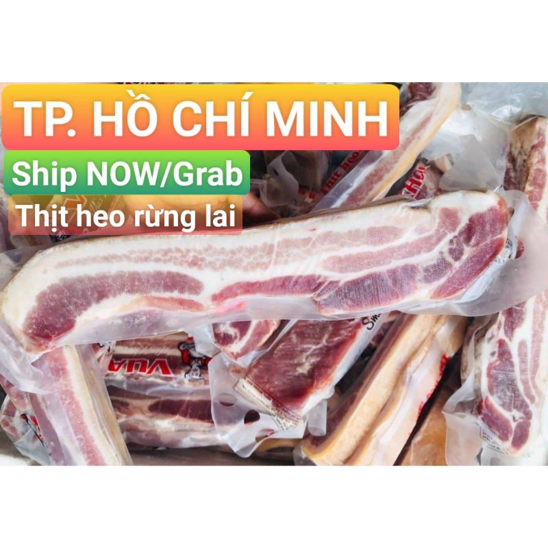 [SỈ] Ba Rọi Heo Rừng Lai F2 - 1kg túi hút chân không | Shopee Việt Nam