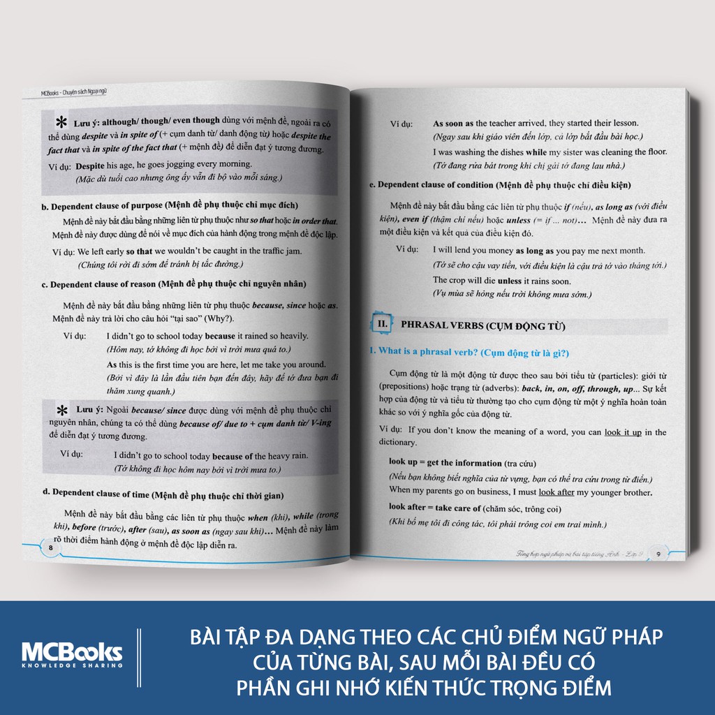 Sách - Tổng Hợp Ngữ Pháp Và Bài Tập Tiếng Anh Lớp 9