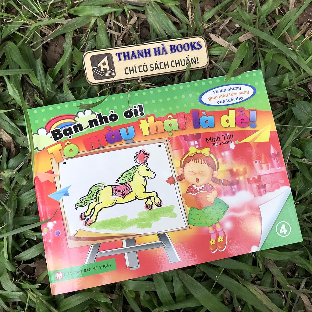 Ảnh Sách - Bạn nhỏ ơi! Tô Màu Thật Là Dễ! - Tập 4 (2-5 tuổi) 2