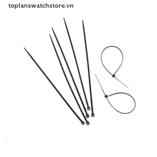 Túi 100 dây rút tự khóa bằng nylon tiện lợi cỡ 3x150mm