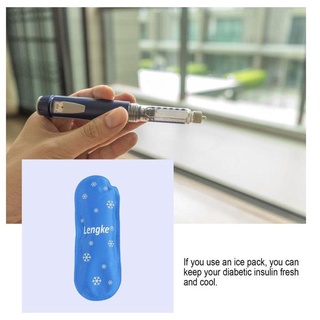 SHUPUN 3 chiếc Gel lạnh Medicla Cooler cách nhiệt Túi đựng đá dành cho người tiểu đường