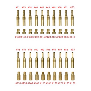 Trái 20 Chiếc Bộ Chế Hòa Khí Phản Lực Chính Bộ Chế Hòa Khí Vòi Phun Phù Hợp Cho GY6 CVK PWK PE