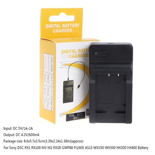 Dusur Bộ Sạc Pin usb np-bx1 Cho Máy Ảnh dsc rx1 rx100 m3 wx350 wx300 hx400