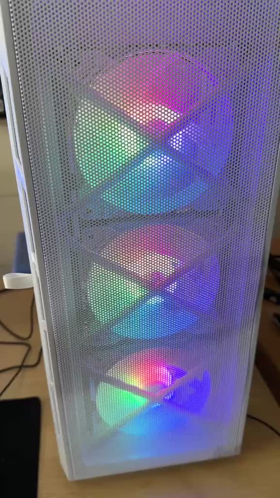Bộ Máy Tính Case PC Trắng Màn 20