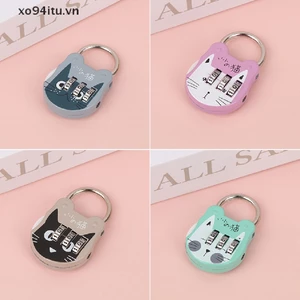 XOITU Mã Số Khóa Chống Trộm Độ Mạnh Cao Chính Xác Dễ Thương Hành Lý Vali Số Mật Khẩu Khóa Cho Ký Túc Xá Ngăn Kéo Bàn Tủ Kết Hợp Khóa Ba Lô Du Lịch VN