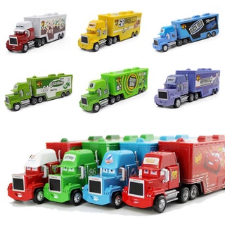 Xe hoạt hình thực tế Mack Lightning Mcqueen King Jackson Storm Racer Xe tải đồ chơi