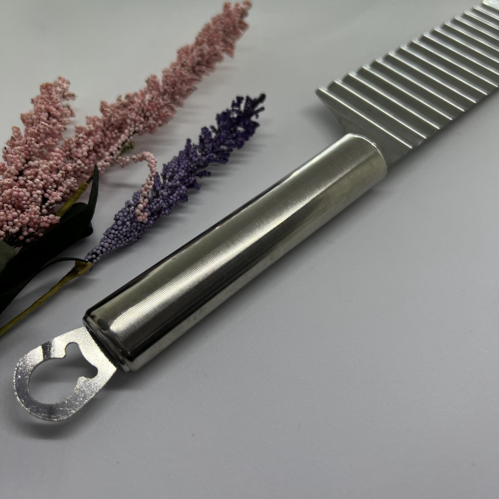 Dao chặn rau củ INOX,tạo sóng cà rốt,bánh da lợn, rau câu Cao Cấp đa năng tiện lợi