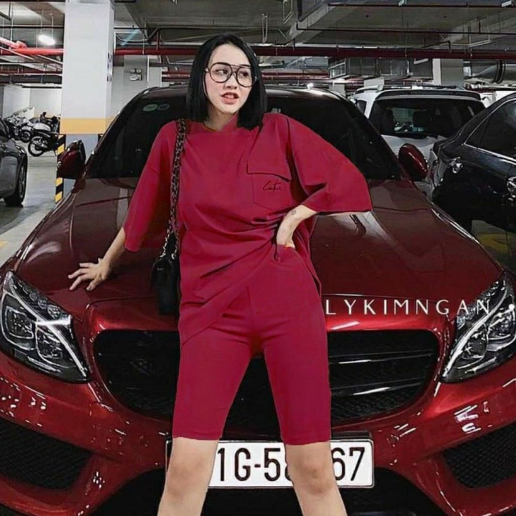 Đồ Bộ Nữ Bigsize 43-85kg Chất Thun Cotton Quần Lửng Ngố Mặc Nhà, Đi Chơi, Ngủ, Thể Thao ESHOP AD08