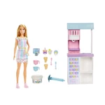Đồ Chơi BARBIE Quầy Kem Mát Lạnh Barbie HCN46 — ảnh 5
