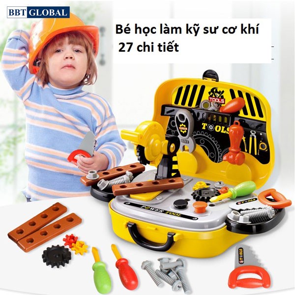 Ảnh Bộ đồ chơi sửa chữa cho bé BBTGlobal, kèm dụng cụ sửa chữa 3