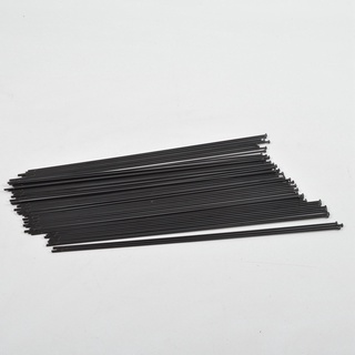 14G 2mm Đầu Thẳng Tròn Nói 190mm-305mm Xe Đạp Đường Bộ Xe Đạp Leo Núi Thẳng Nói 12 Chiếc dsNM