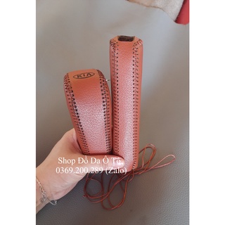 Bọc cần số, phanh tay các đời xe Kia Morning số tự động đời 2011 -> 2020 ( Khách hàng nhắn shop tên xe, đời xe cụ thể)