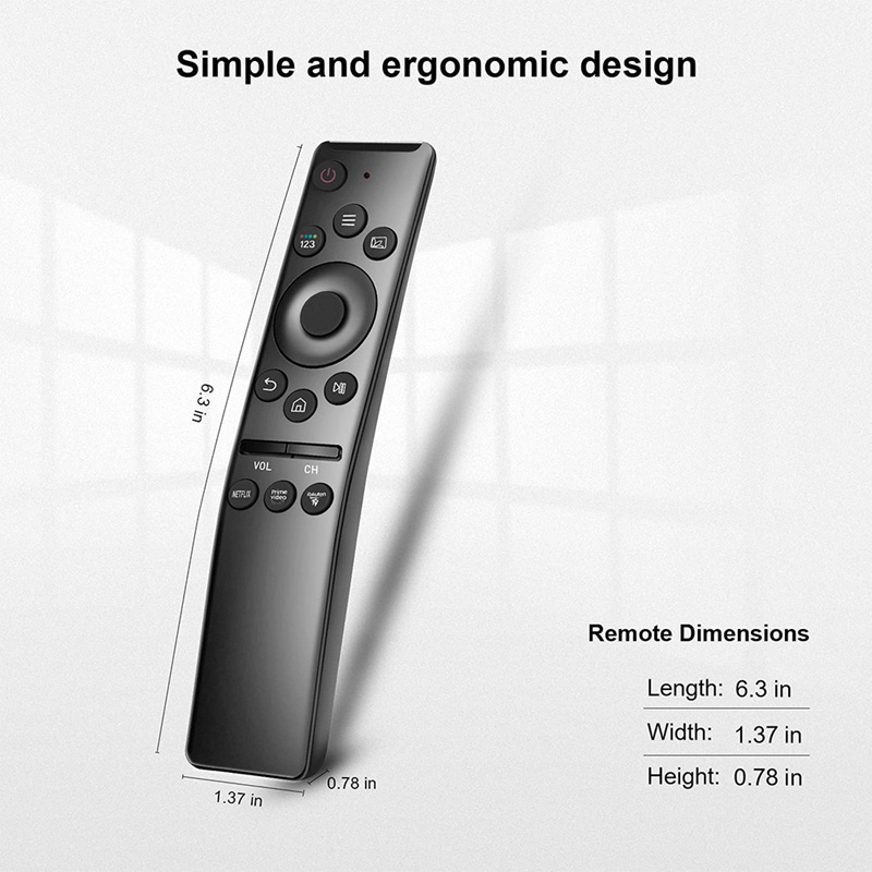 Điều khiển từ xa TV thay thế dành cho Samsung Smart TV HDTV 4K UHD