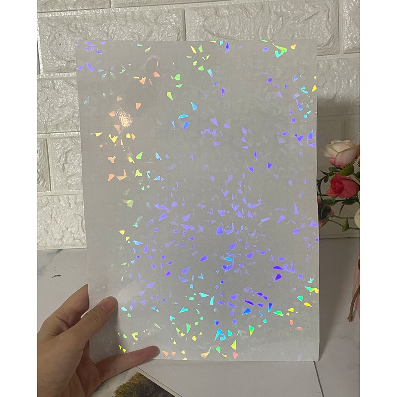 Un * lớp phủ trong suốt cán vinyl a4 kích thước self-adhesive film