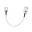 BTM UHF SO239 Nữ Sang BNC Nam RG316 Cáp Đuôi Heo 15cm Đài Phát Thanh Ăng Ten Đồng Trục Cabel