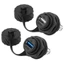 BTF USB 2 0 3 0 Nữ Ổ Cắm Cắm Bảng Điều Khiển Gắn Bộ Chuyển Đổi Trực Tiếp Chống Thấm Nước IP67 Kết Nối Có Nắp