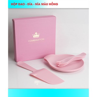 Bộ túi Dao - Dĩa - Nĩa Nhựa Cao Cấp