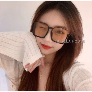 Kính Mát Cực Hot Mùa Hè Du Lịch Đi Đường Phố Street Style Hàn Quốc Chống Chói Chống UV
