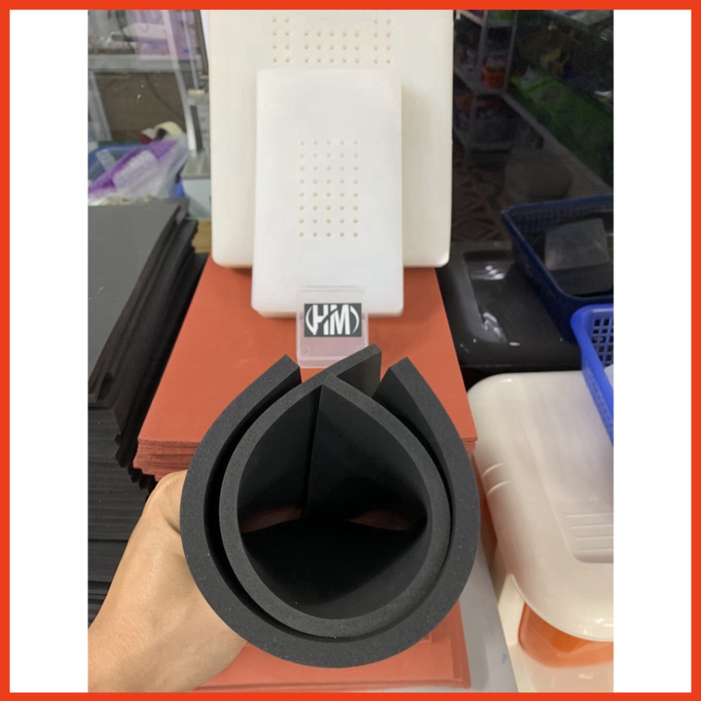Tấm cao su lót ép màn hình, ép kính, ép ron, ép keo kích thước 260x190