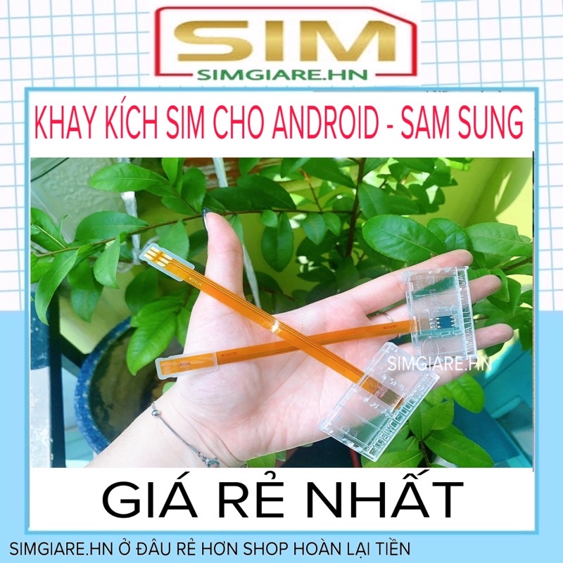 KHAY KÍCH SIM DÀNH CHO MÁY ANDROID VÀ MÁY SAM SUNG | Shopee Việt Nam
