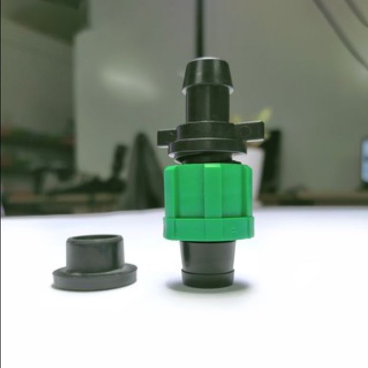 100 bộ khởi thủy ống nhỏ giọt dẹp 16mm kèm ron cao su, phụ kiện ống tưới nhỏ giọt dẹp
