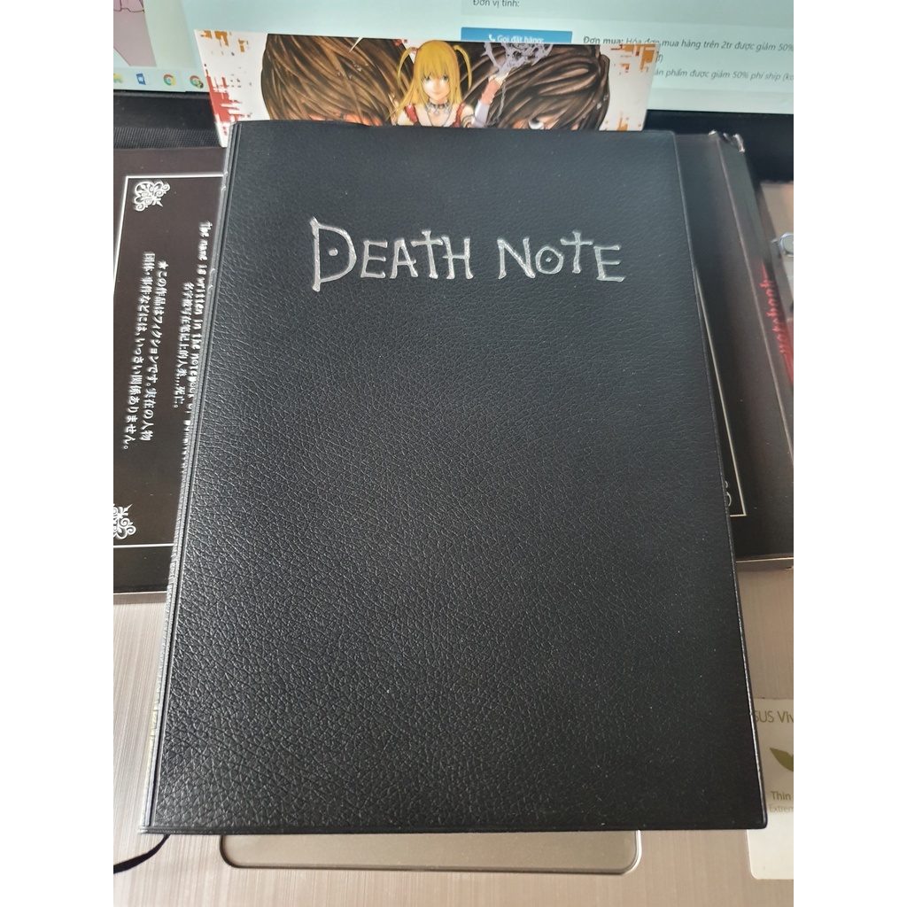 Sổ Tay Death Note Tặng Kèm Bút Lông | Shopee Việt Nam