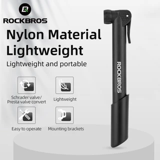 [Fulfilled by Shopee] Bơm Xe Đạp Mini Rockbros 80Psi Nhỏ Gọn Dễ Mang Theo