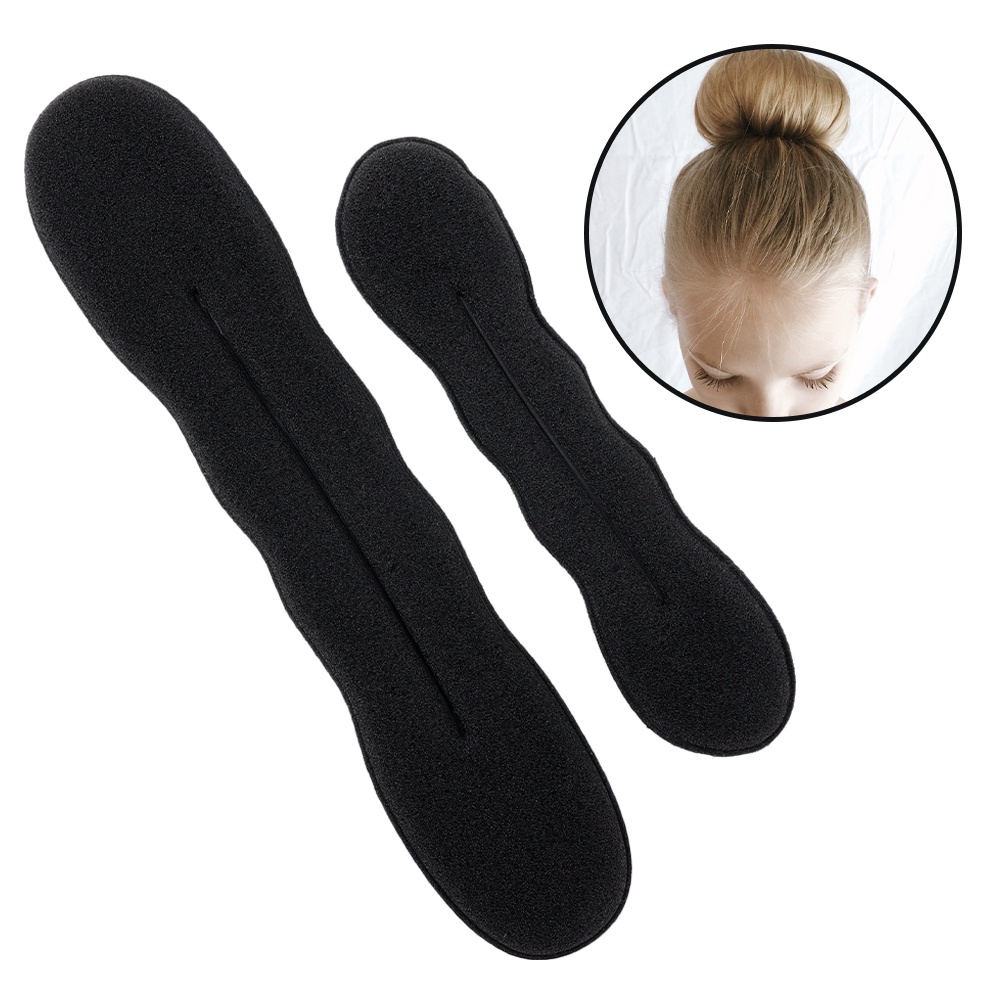Dụng Cụ Búi Tóc Bằng Xốp Thiết Kế Đơn Giản Thời Trang Cho Nữ