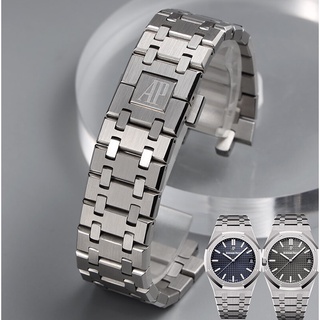 Dây Đeo Đồng Hồ Bằng Thép Không Gỉ 26mm Cho AP ROYAL Sồi Có Khóa Khắc Họa Tiết 26mm