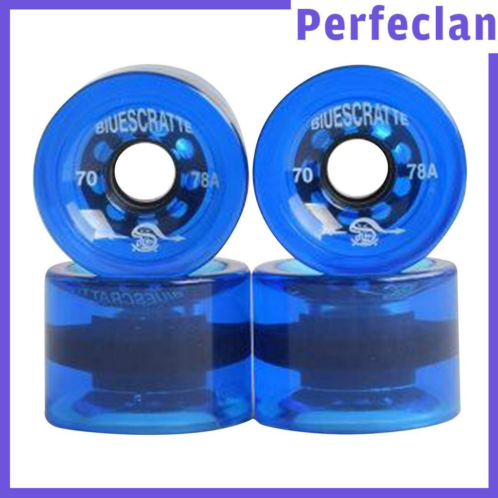 [Perfeclan] Ván trượt có độ cứng 4x 78A 70X51mm Bộ phận con lăn ván dài