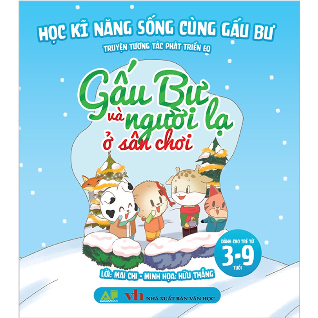 Sách - Học Kỹ năng Sống Cùng Gấu Bư - Truyện Tương Tác Phát Triển IQ và EQ Cho Trẻ và Bé (Bộ 6 Cuốn)