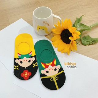 [MUA 2 TẶNG 1]Tất vớ nữ cổ thấp hanbok Hàn Quốc Kikiya cao cấp W-N-039 (Chính Hãng)