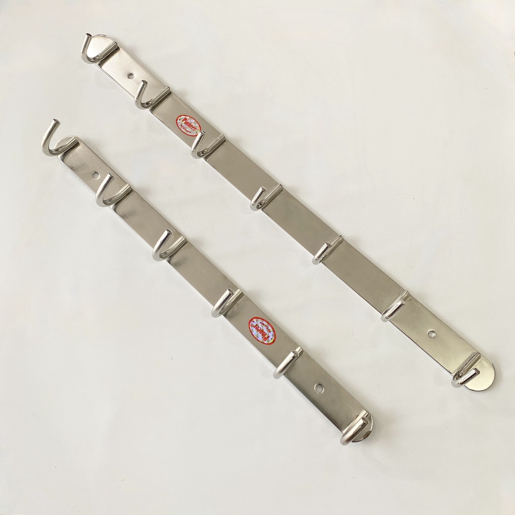 Móc Treo Quần Áo 100% Inox - Móc Treo Nhà Tắm 100% Inox - Mã SP: MOCINOXTREODO6MOC