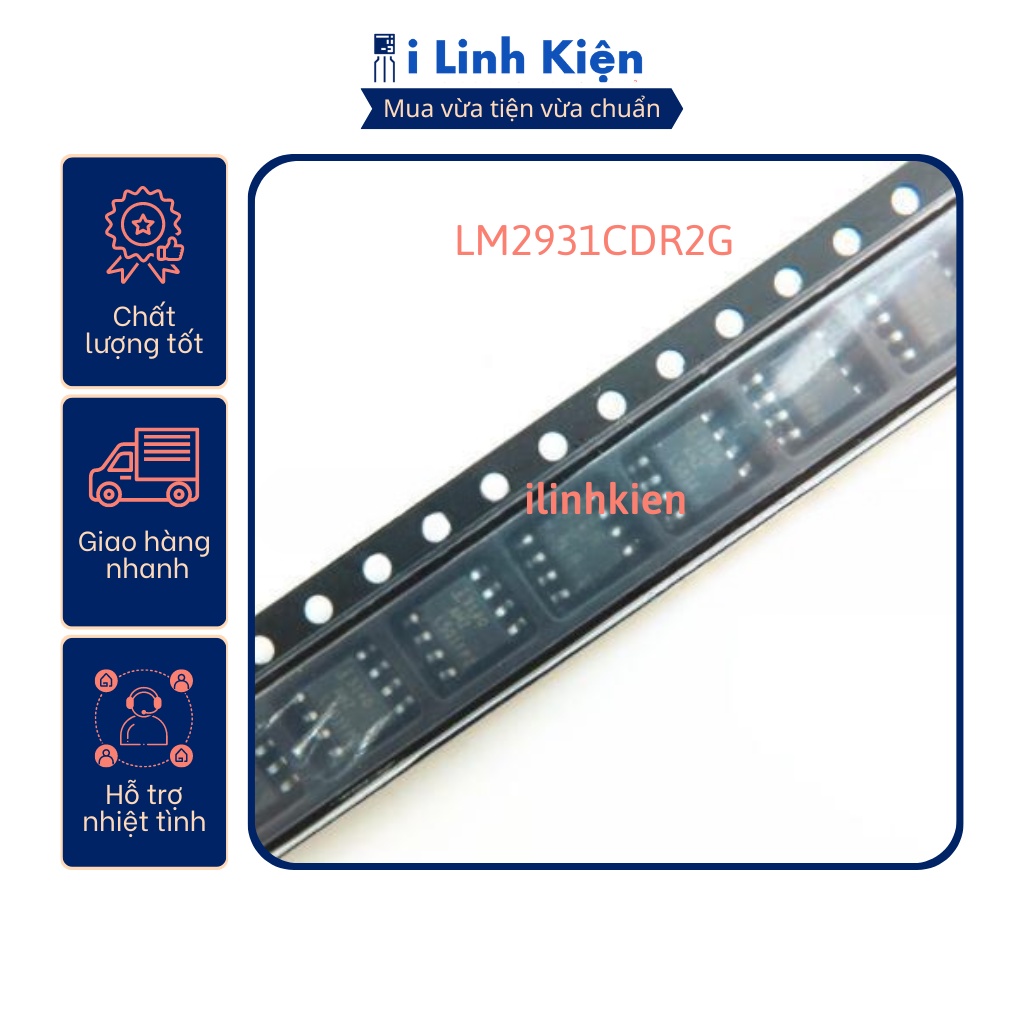 LM2931 LM2931CDR2G SOP-8 chính hãng ON | Shopee Việt Nam