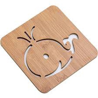 COMBO 3 Miếng lót cốc bằng gỗ sang chảnh 2191